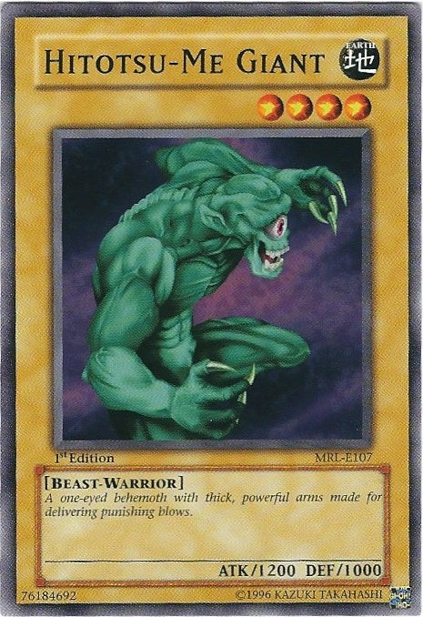 Image for Hitotsu-Me Giant (MRL-E107) (Magic Ruler) - YuGiOh