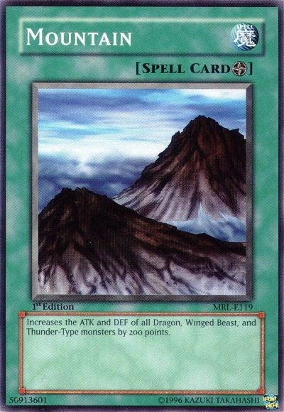 Image for Mountain (MRL-E119) (Magic Ruler) - YuGiOh