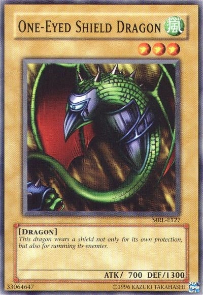 Image for One-Eyed Shield Dragon (MRL-E127) (Magic Ruler) - YuGiOh