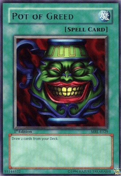 Image for Pot of Greed (MRL-E129) (Magic Ruler) - YuGiOh
