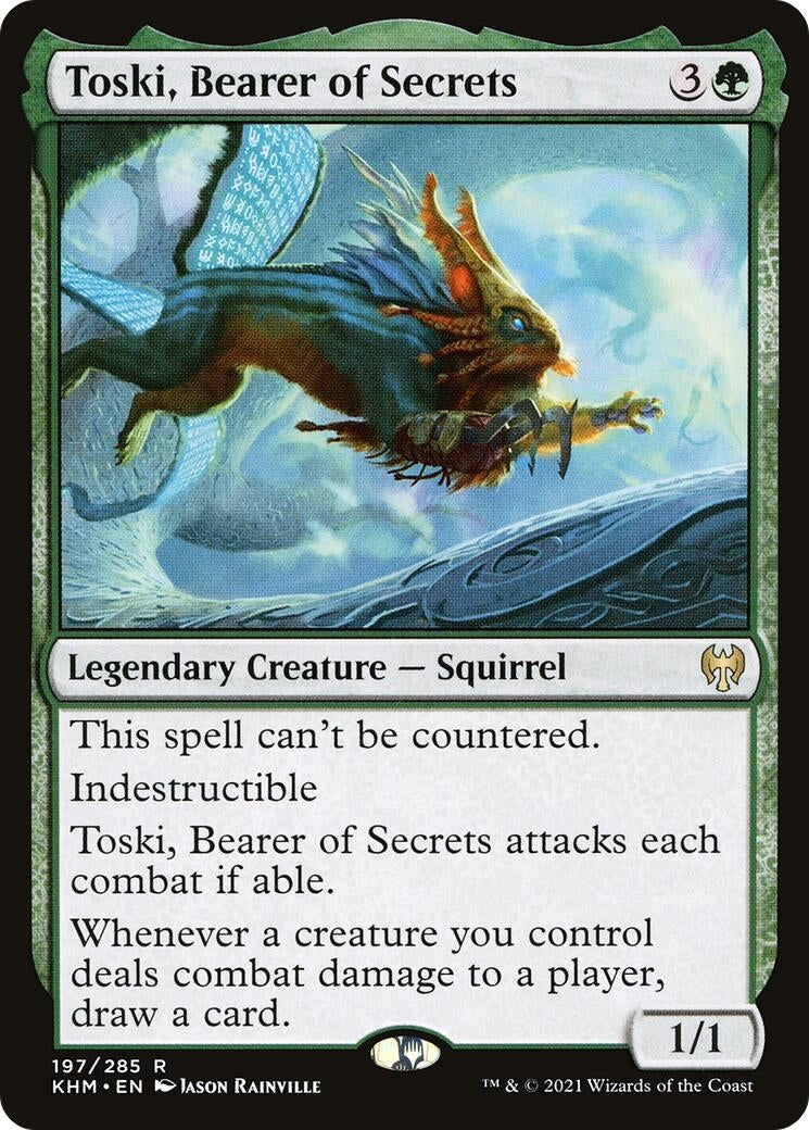 Image for Toski, Bearer of Secrets (197) (Kaldheim) - Magic: The Gathering
