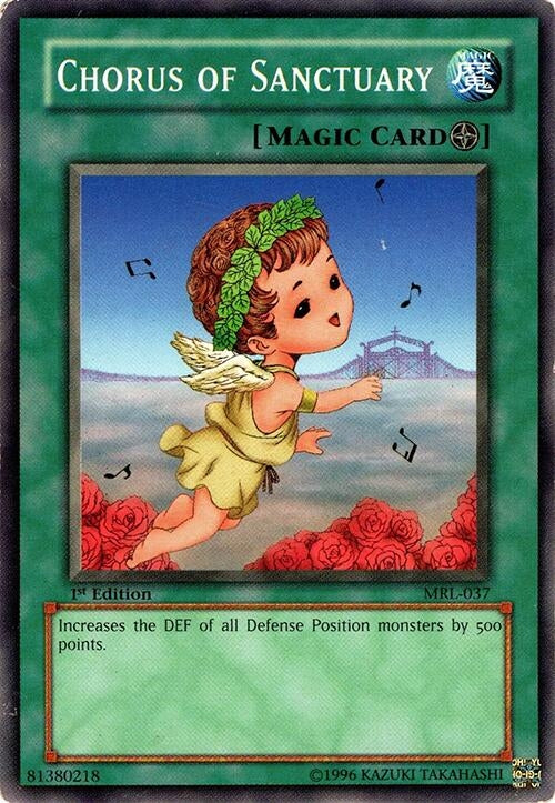 Image for Chorus of Sanctuary (MRL-037) (Magic Ruler) - YuGiOh