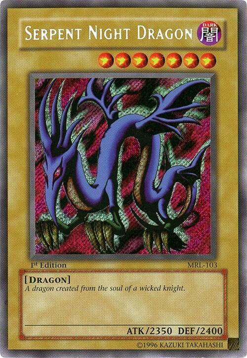 Image for Serpent Night Dragon (MRL-103) (Magic Ruler) - YuGiOh