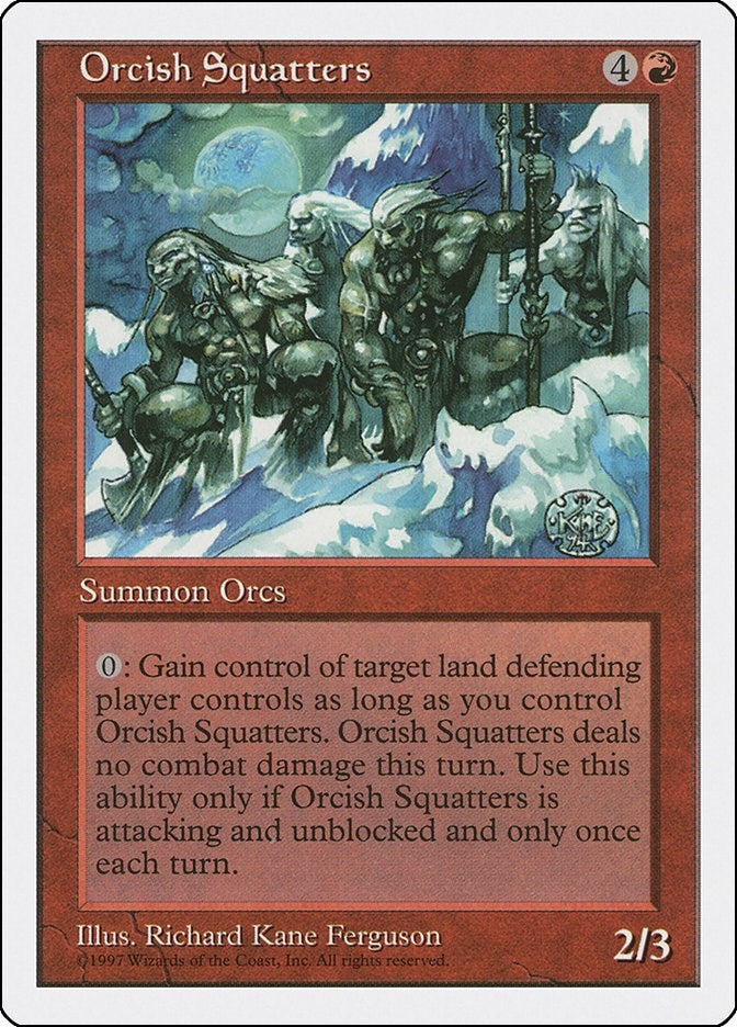 Image for Orcish Squatters (Fifth Edition) - Magic: The Gathering