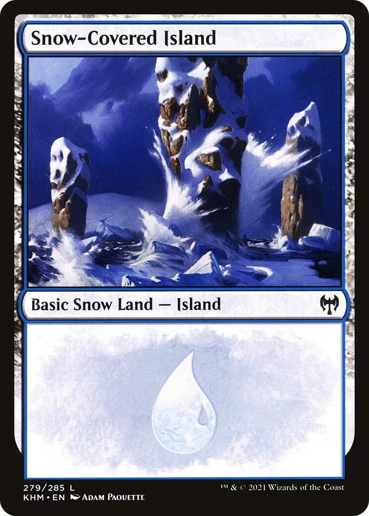Snow-Covered Island (279) (279) (Kaldheim)