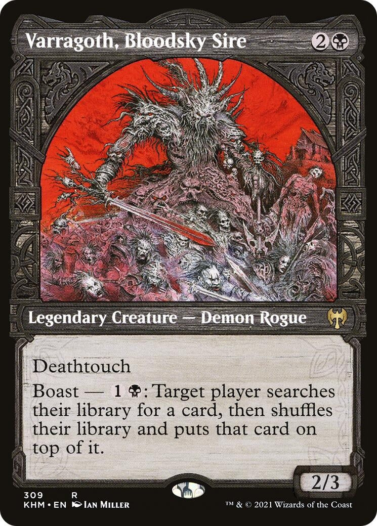Image for Varragoth, Bloodsky Sire (Showcase) (309) (Kaldheim) - Magic: The Gathering