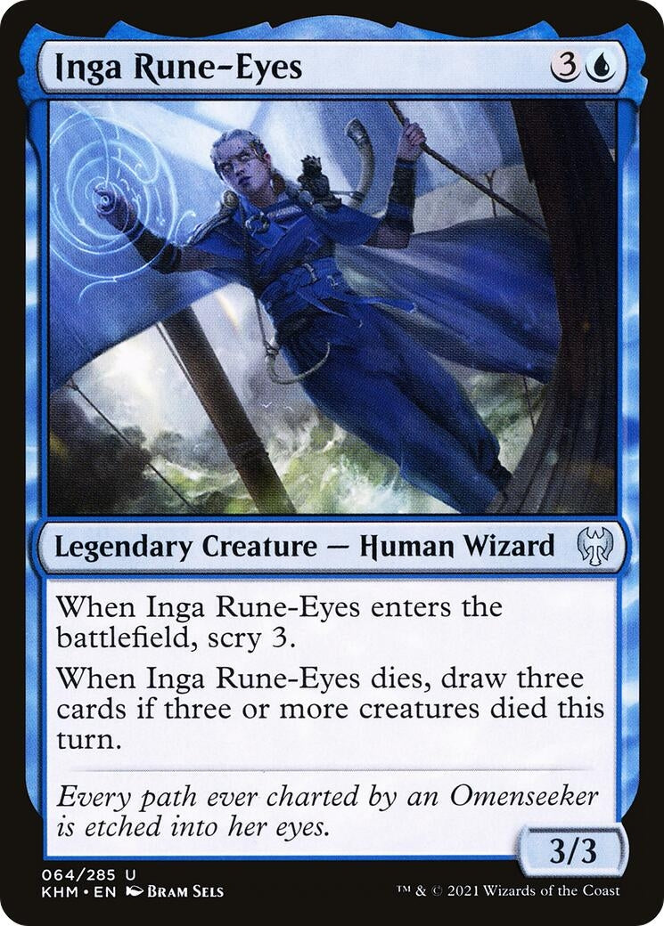 Inga Rune-Eyes (64) (Kaldheim)