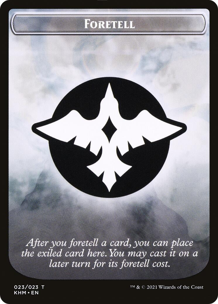 Image for Helper Card - Foretell (23) (Kaldheim) - Magic: The Gathering