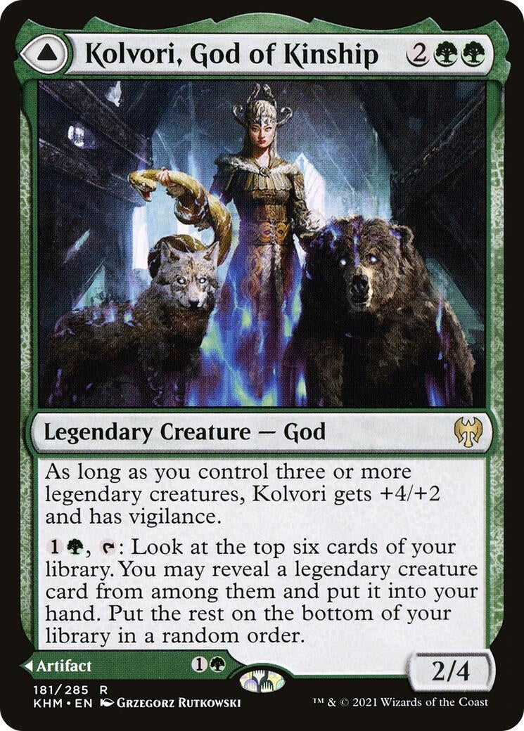 Image for Kolvori, God of Kinship (181) (Kaldheim) - Magic: The Gathering