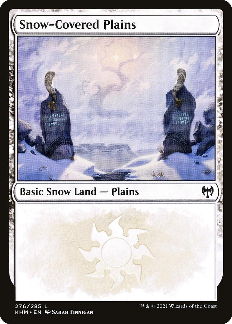 Image for Snow-Covered Plains (276) (276) (Kaldheim) - Magic: The Gathering