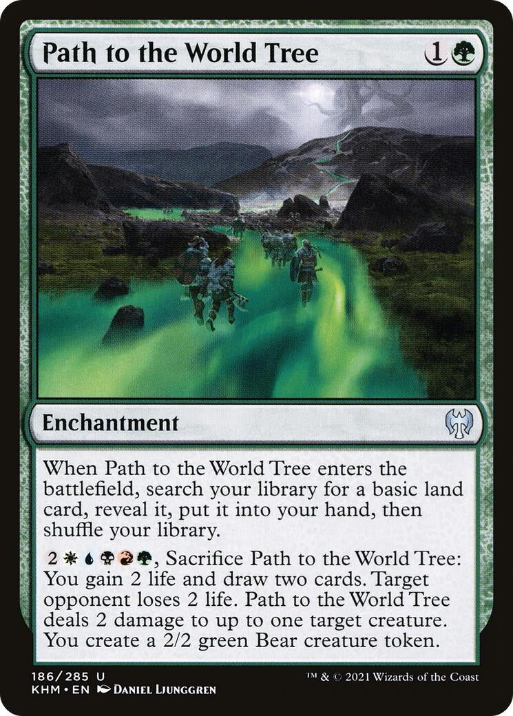 Image for Path to the World Tree (186) (Kaldheim) - Magic: The Gathering