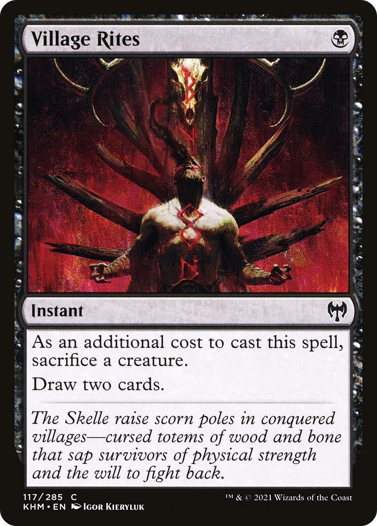 Image for Village Rites (117) (Kaldheim) - Magic: The Gathering