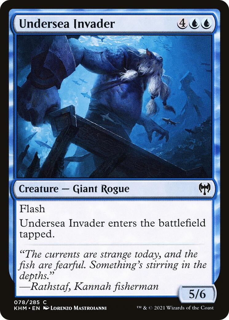 Image for Undersea Invader (78) (Kaldheim) - Magic: The Gathering