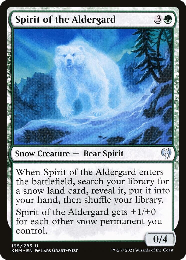 Image for Spirit of the Aldergard (195) (Kaldheim) - Magic: The Gathering