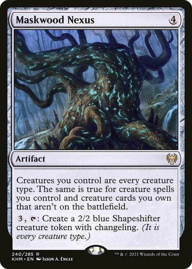 Image for Maskwood Nexus (240) (Kaldheim) - Magic: The Gathering