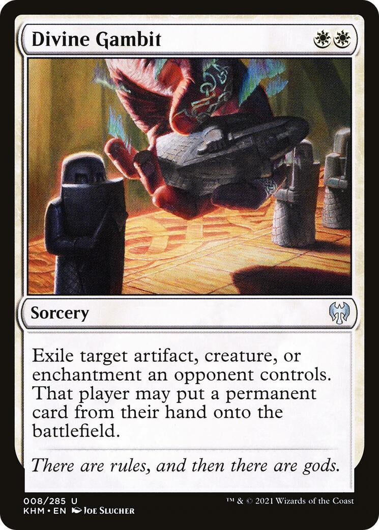 Divine Gambit (8) (Kaldheim)