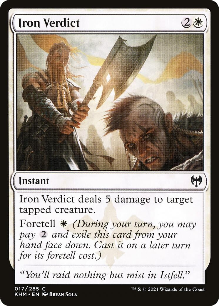 Iron Verdict (17) (Kaldheim)