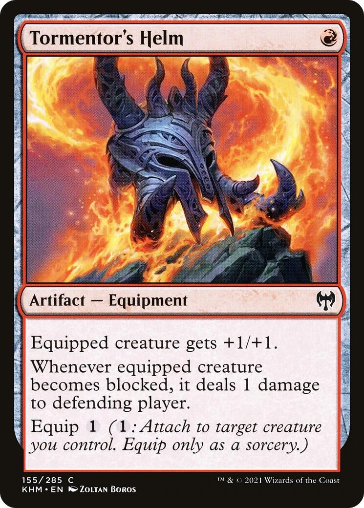 Image for Tormentor's Helm (155) (Kaldheim) - Magic: The Gathering