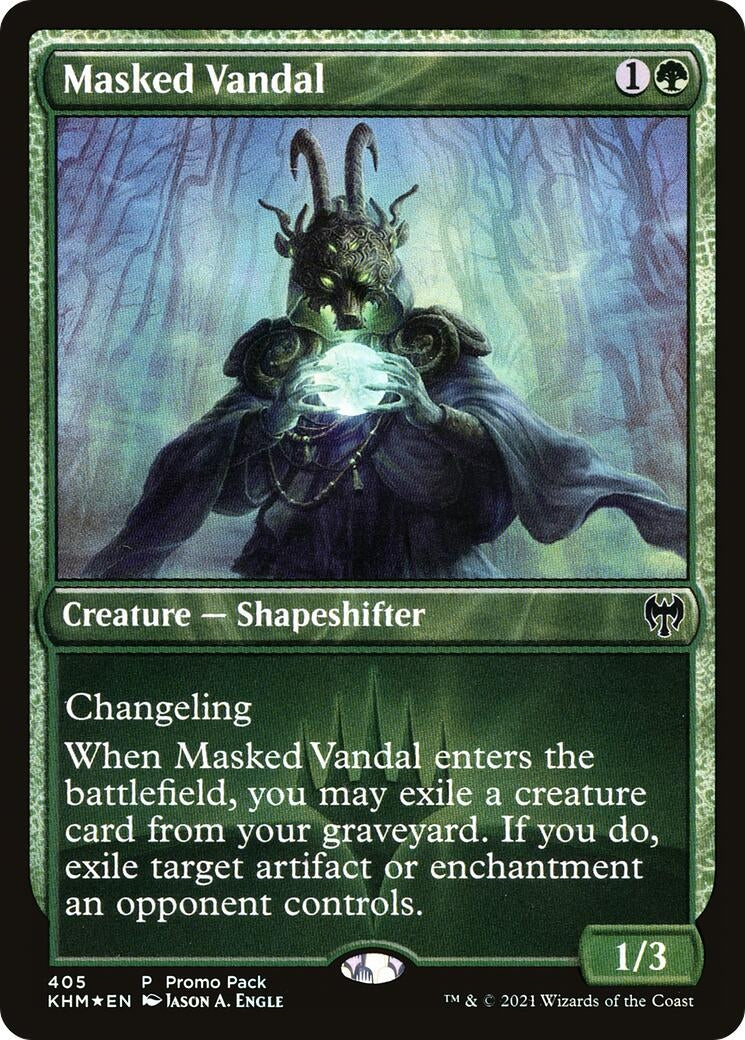 Image for Masked Vandal (405) (Kaldheim) - Magic: The Gathering