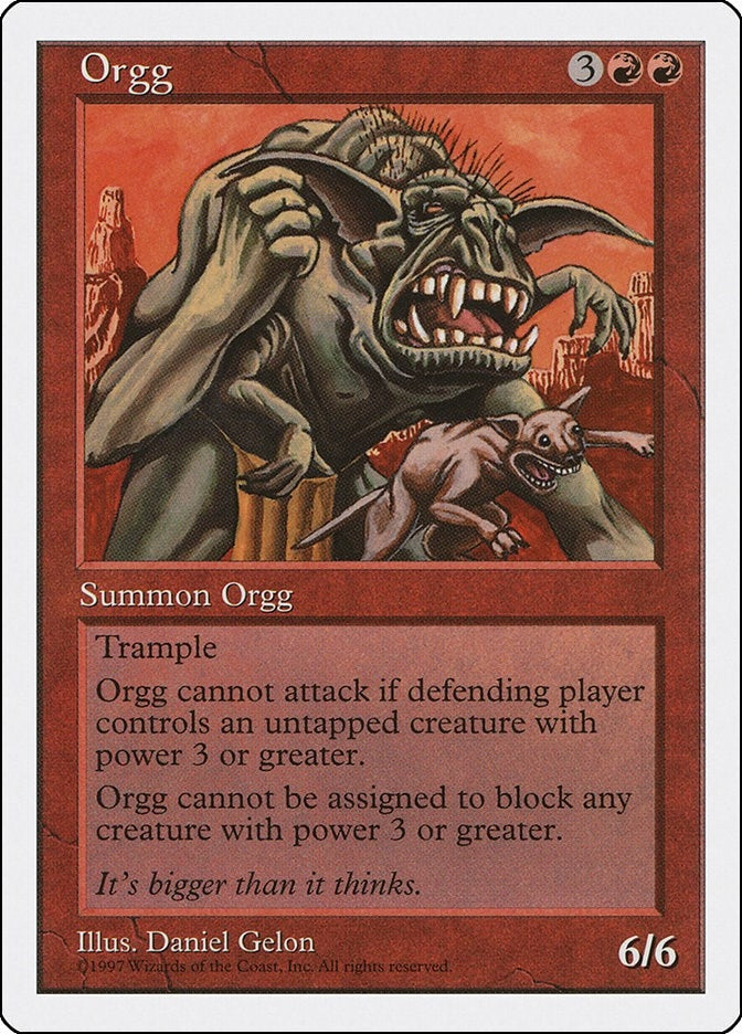 Image for Orgg (Fifth Edition) - Magic: The Gathering