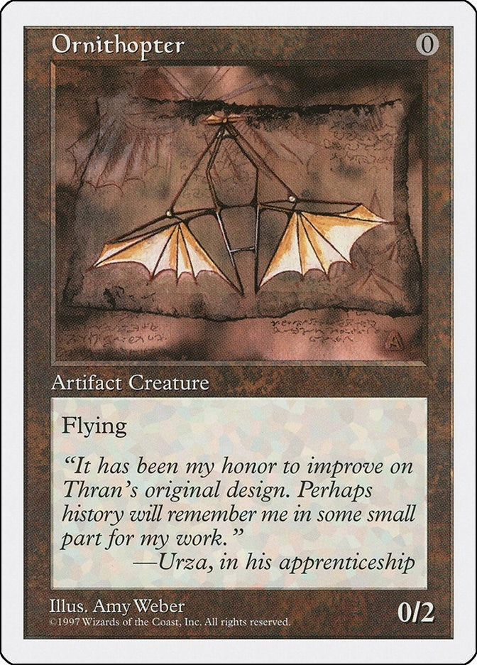 Image for Ornithopter (Fifth Edition) - Magic: The Gathering