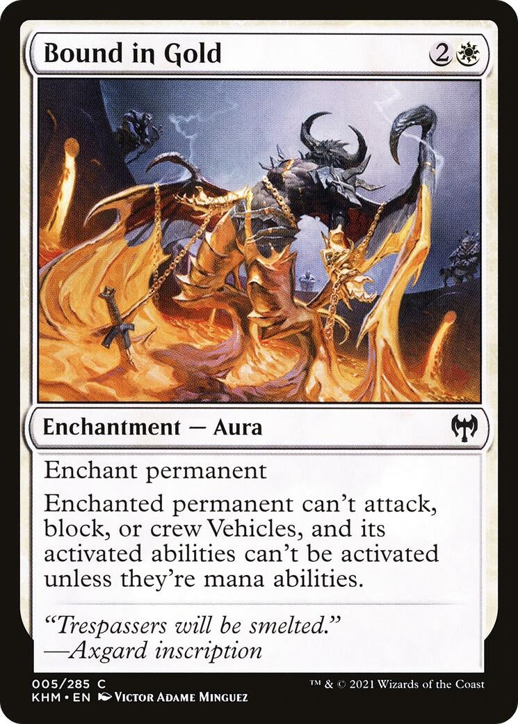 Bound in Gold (5) (Kaldheim)