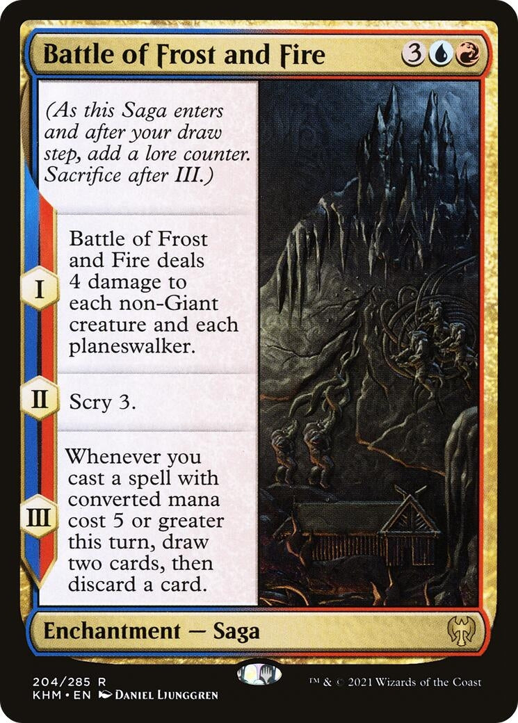 Battle of Frost and Fire (204) (Kaldheim)