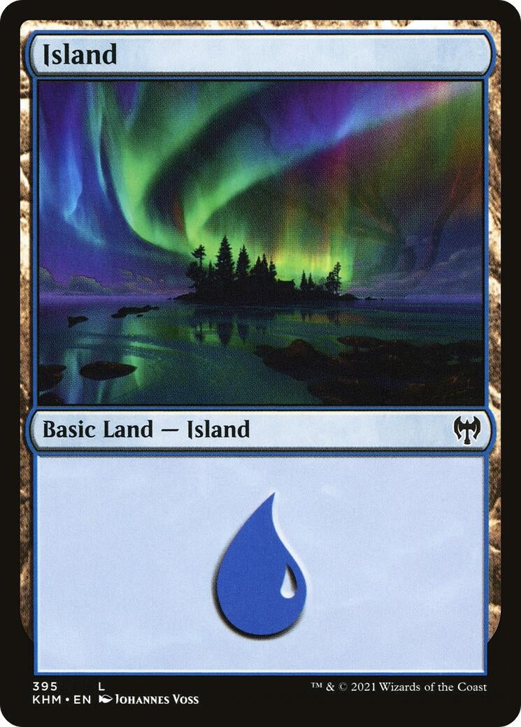 Image for Island (395) (Kaldheim) - Magic: The Gathering