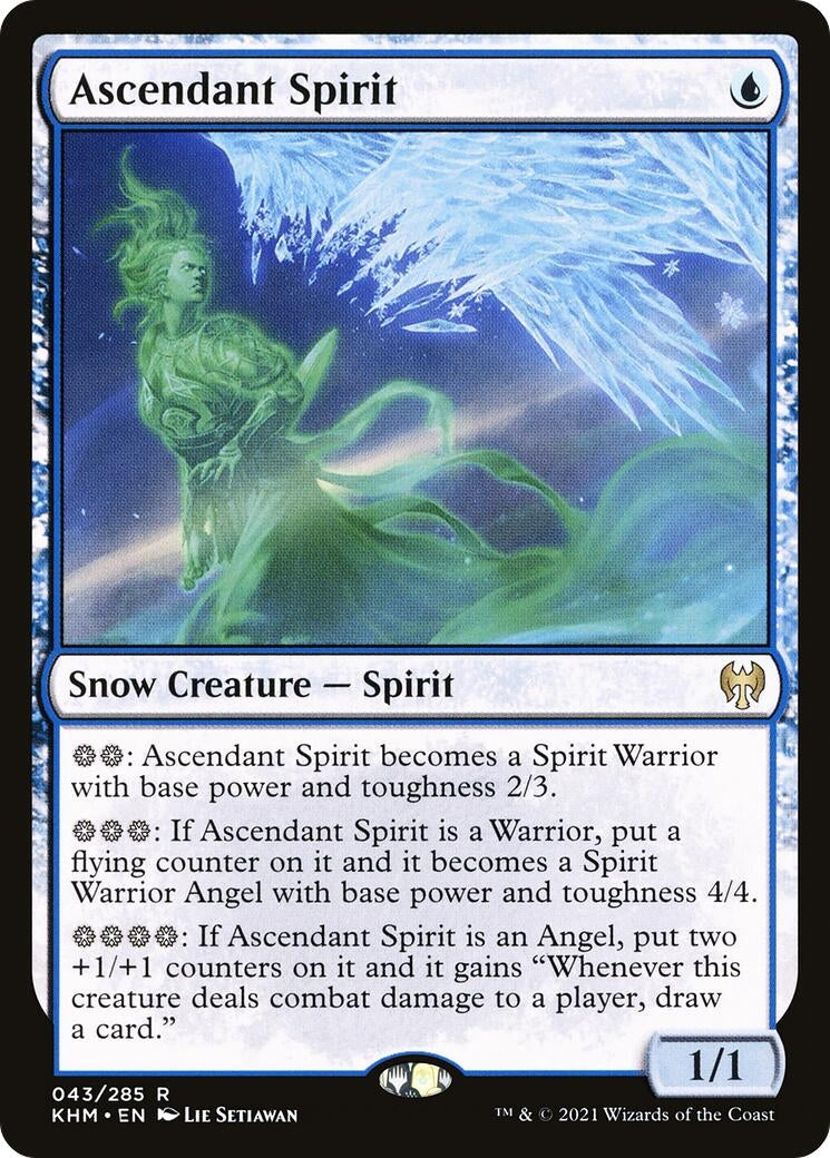 Ascendant Spirit (43) (Kaldheim)