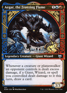 Image for Aegar, the Freezing Flame (Showcase) (321) (KHM) - Magic: The Gathering