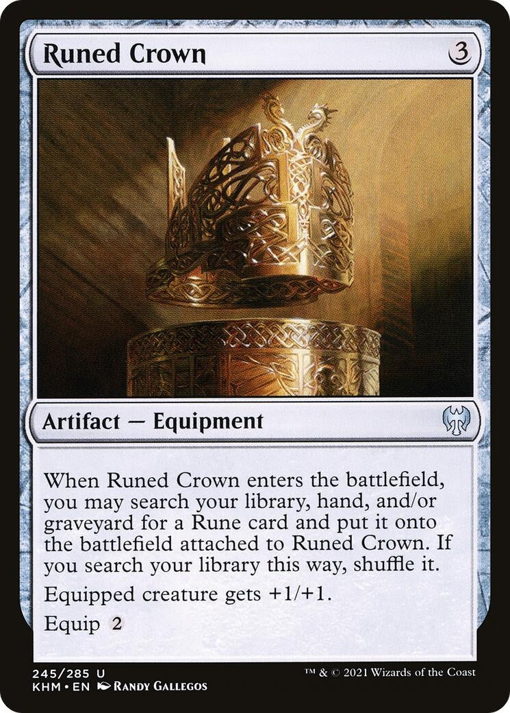 Runed Crown (245) (Kaldheim)