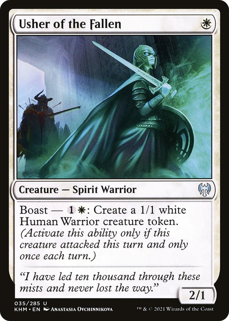 Image for Usher of the Fallen (35) (Kaldheim) - Magic: The Gathering