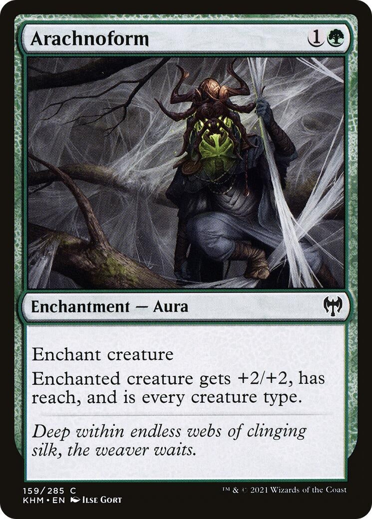 Image for Arachnoform (159) (Kaldheim) - Magic: The Gathering