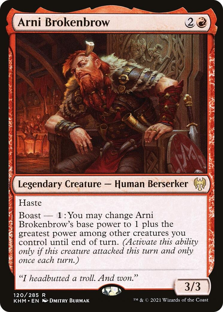 Arni Brokenbrow (120) (Kaldheim)