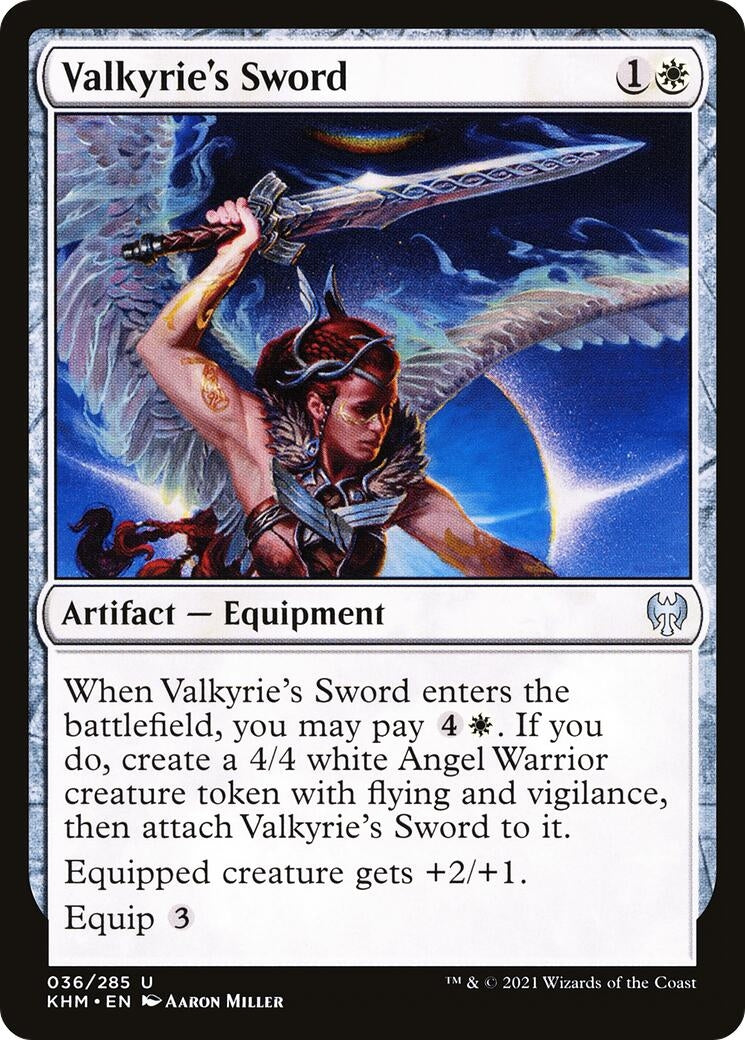 Valkyrie's Sword (36) (Kaldheim)