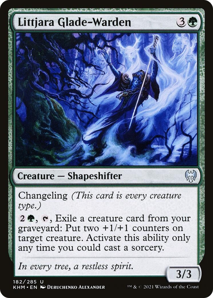 Image for Littjara Glade-Warden (182) (Kaldheim) - Magic: The Gathering