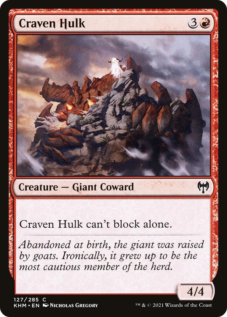 Image for Craven Hulk (127) (Kaldheim) - Magic: The Gathering