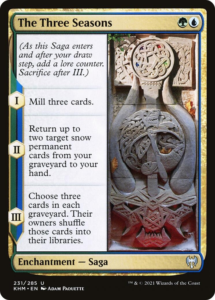 Image for The Three Seasons (231) (Kaldheim) - Magic: The Gathering