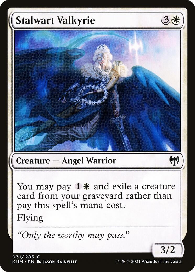 Image for Stalwart Valkyrie (31) (Kaldheim) - Magic: The Gathering