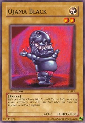 Image for Ojama Black (IOC-002) (Invasion of Chaos) - YuGiOh