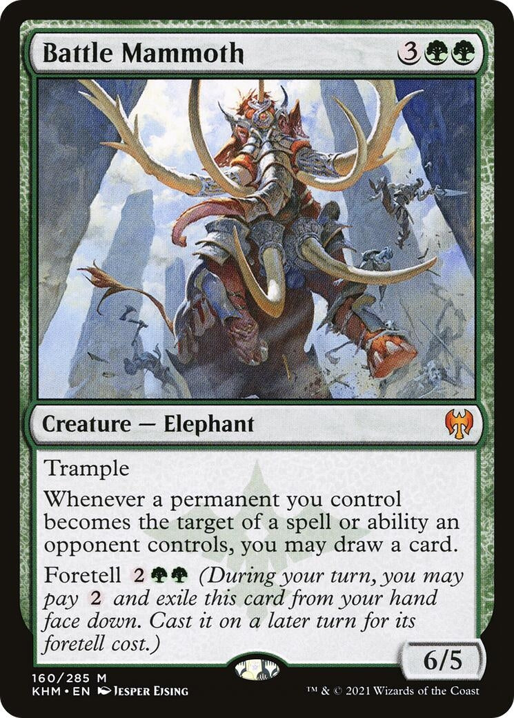 Battle Mammoth (160) (Kaldheim)