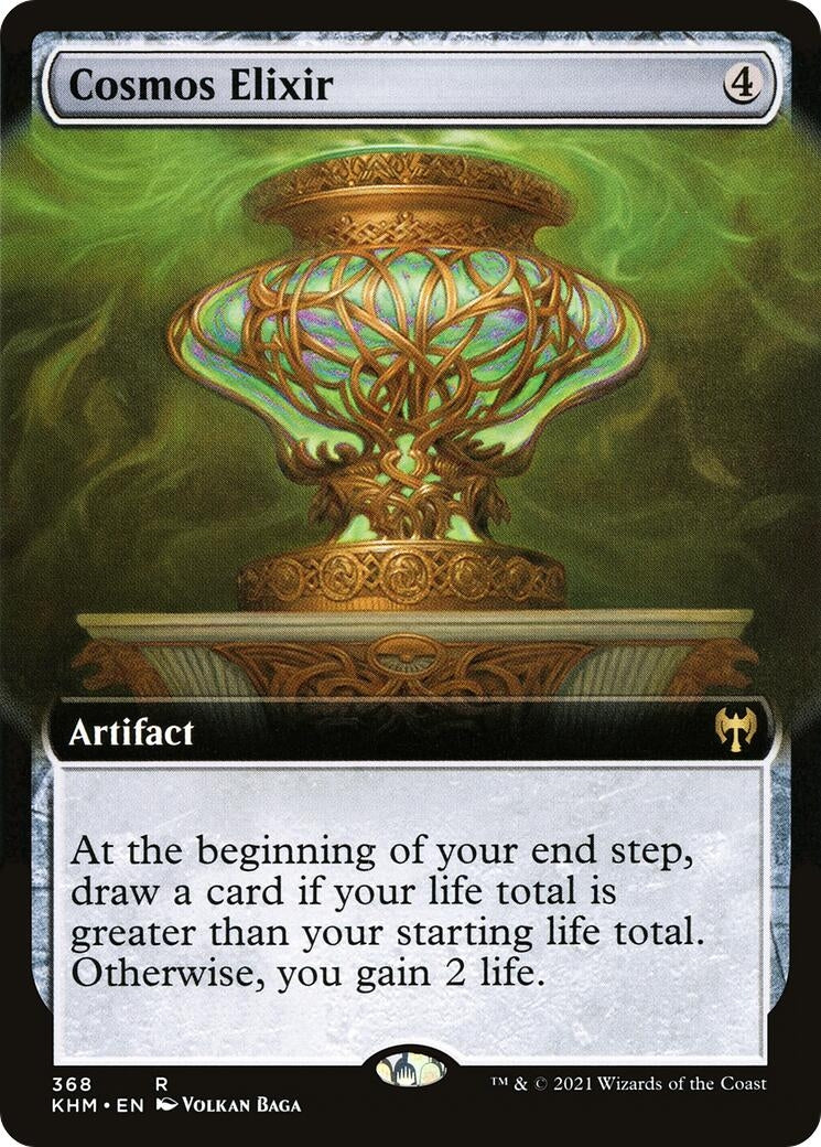 Image for Cosmos Elixir (Extended Art) (368) (Kaldheim) - Magic: The Gathering