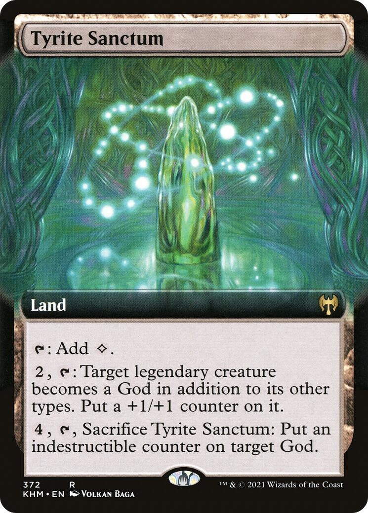 Image for Tyrite Sanctum (Extended Art) (372) (Kaldheim) - Magic: The Gathering