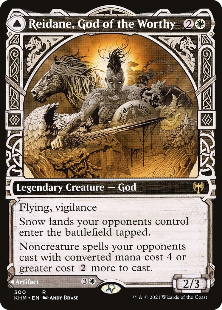 Image for Reidane, God of the Worthy (Showcase) (300) (Kaldheim) - Magic: The Gathering
