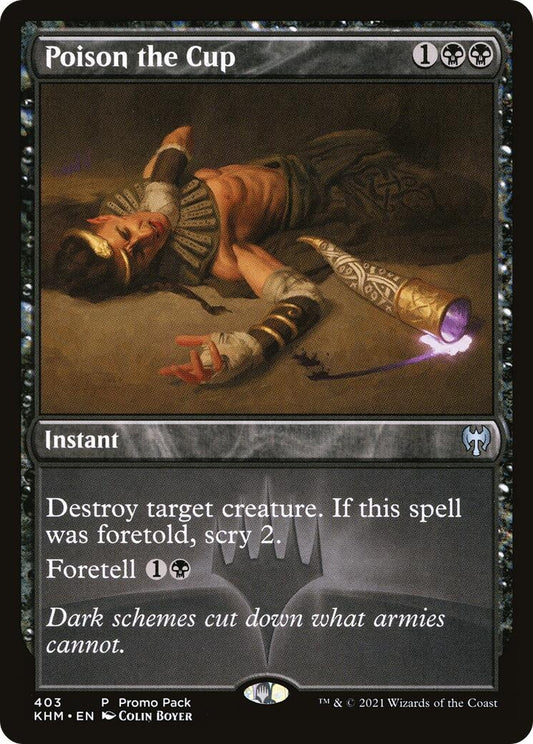 Image for Poison the Cup (403) (Kaldheim) - Magic: The Gathering