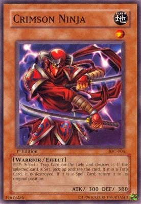 Image for Crimson Ninja (IOC-006) (Invasion of Chaos) - YuGiOh