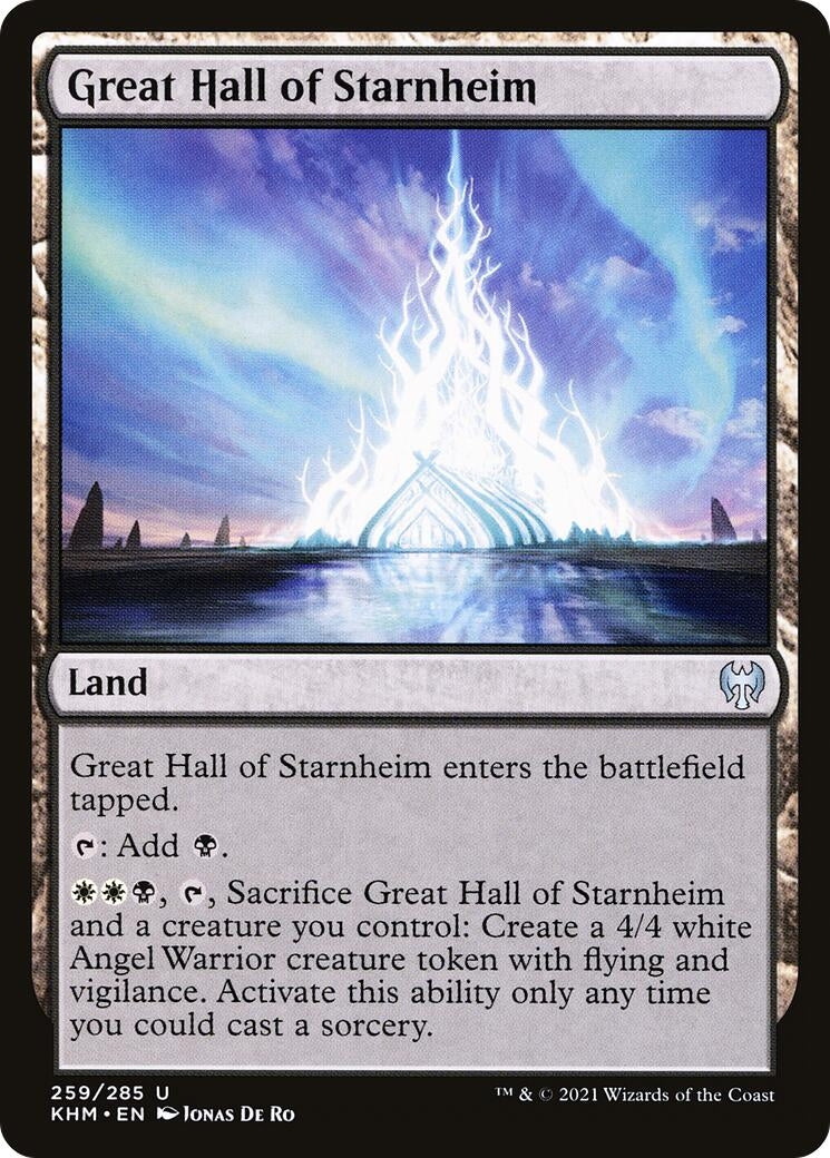 Image for Great Hall of Starnheim (259) (Kaldheim) - Magic: The Gathering