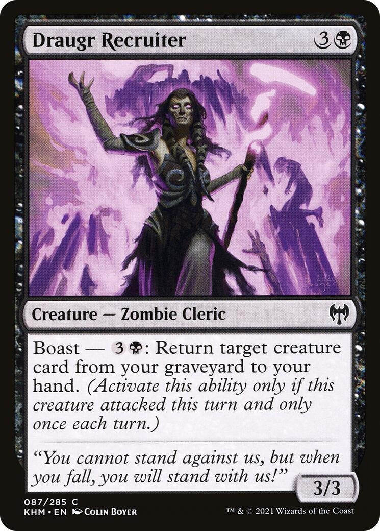 Draugr Recruiter (87) (Kaldheim)