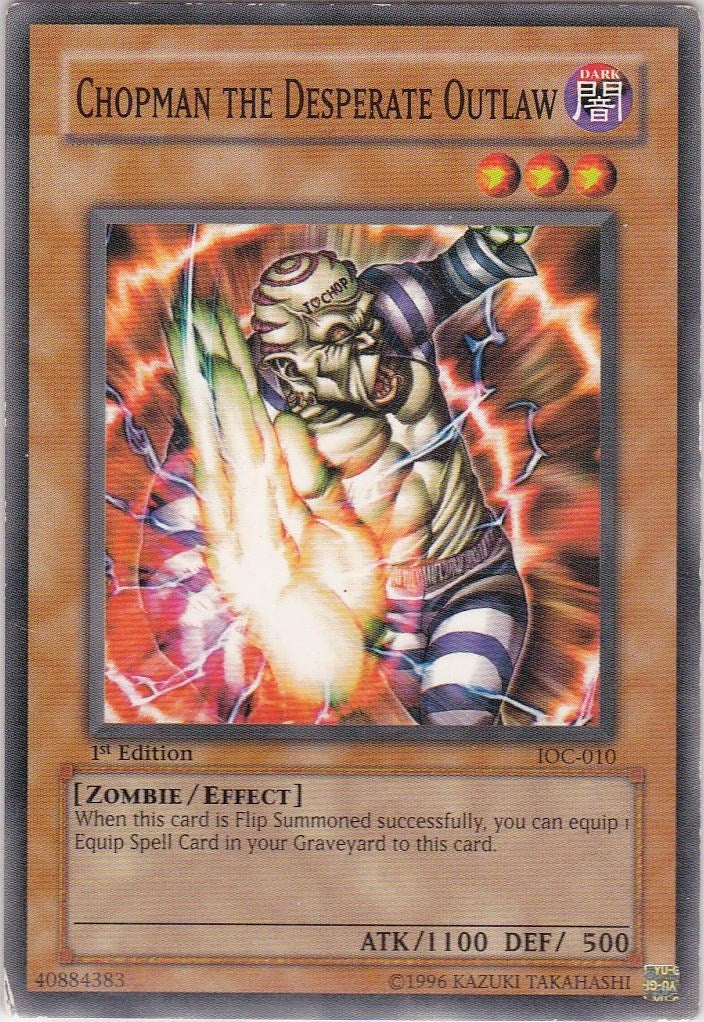 Image for Chopman the Desperate Outlaw (IOC-010) (Invasion of Chaos) - YuGiOh
