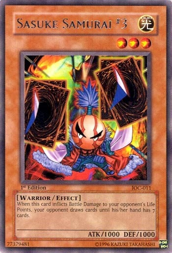 Image for Sasuke Samurai #3 (IOC-011) (Invasion of Chaos) - YuGiOh